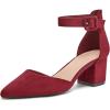 Burgundy Suede