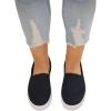 imageLAICIGO Flats Cushioned Insole Casual SlipOn Loafers Sneakers Shoes Closed Toe
