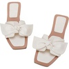Cream White Pu