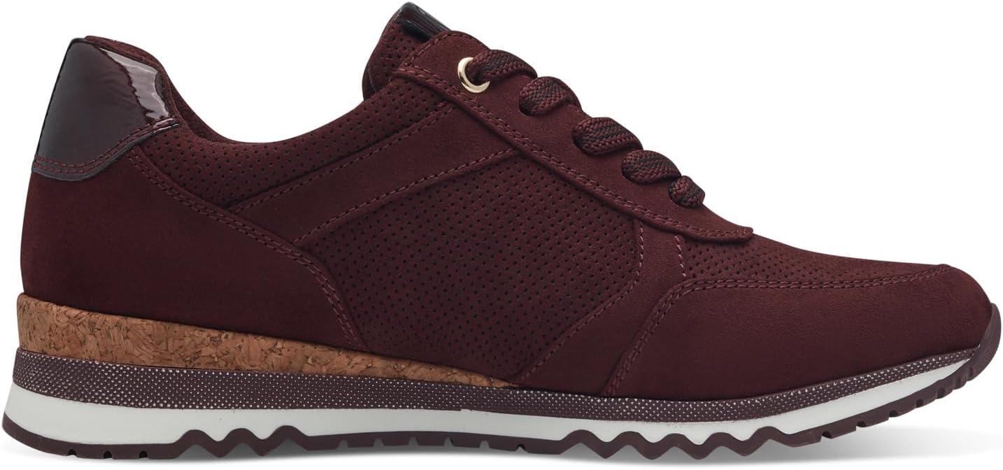 imageMARCO TOZZI Baskets Plates Femme Vganes LoisirsBordeaux Comb