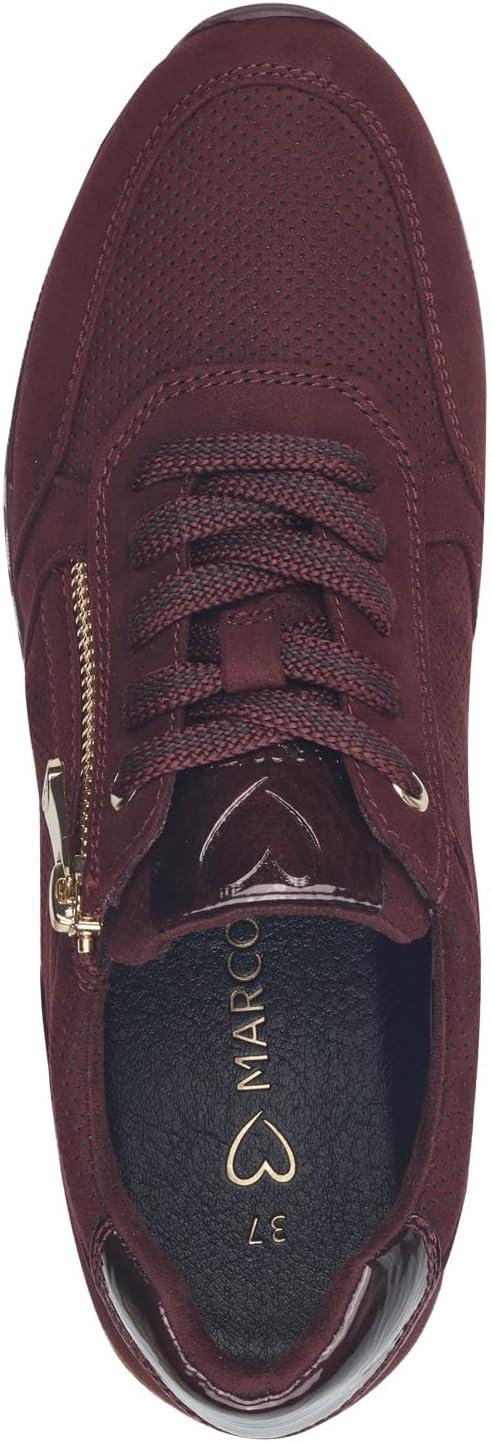 imageMARCO TOZZI Baskets Plates Femme Vganes LoisirsBordeaux Comb