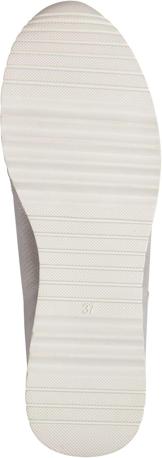 imageMARCO TOZZI Baskets Plates Femme Vganes LoisirsLt Grey Met C