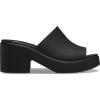 imageCrocs Femme Brooklyn Heels Sandale  TalonNoir