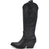 80 4 Noir Similicuir Lisse