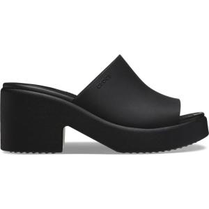 Crocs Femme Brooklyn Heels Sandale à Talon(Noir)