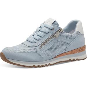 MARCO TOZZI Baskets Plates Femme Véganes Loisirs(Lt Bleu Blanc)