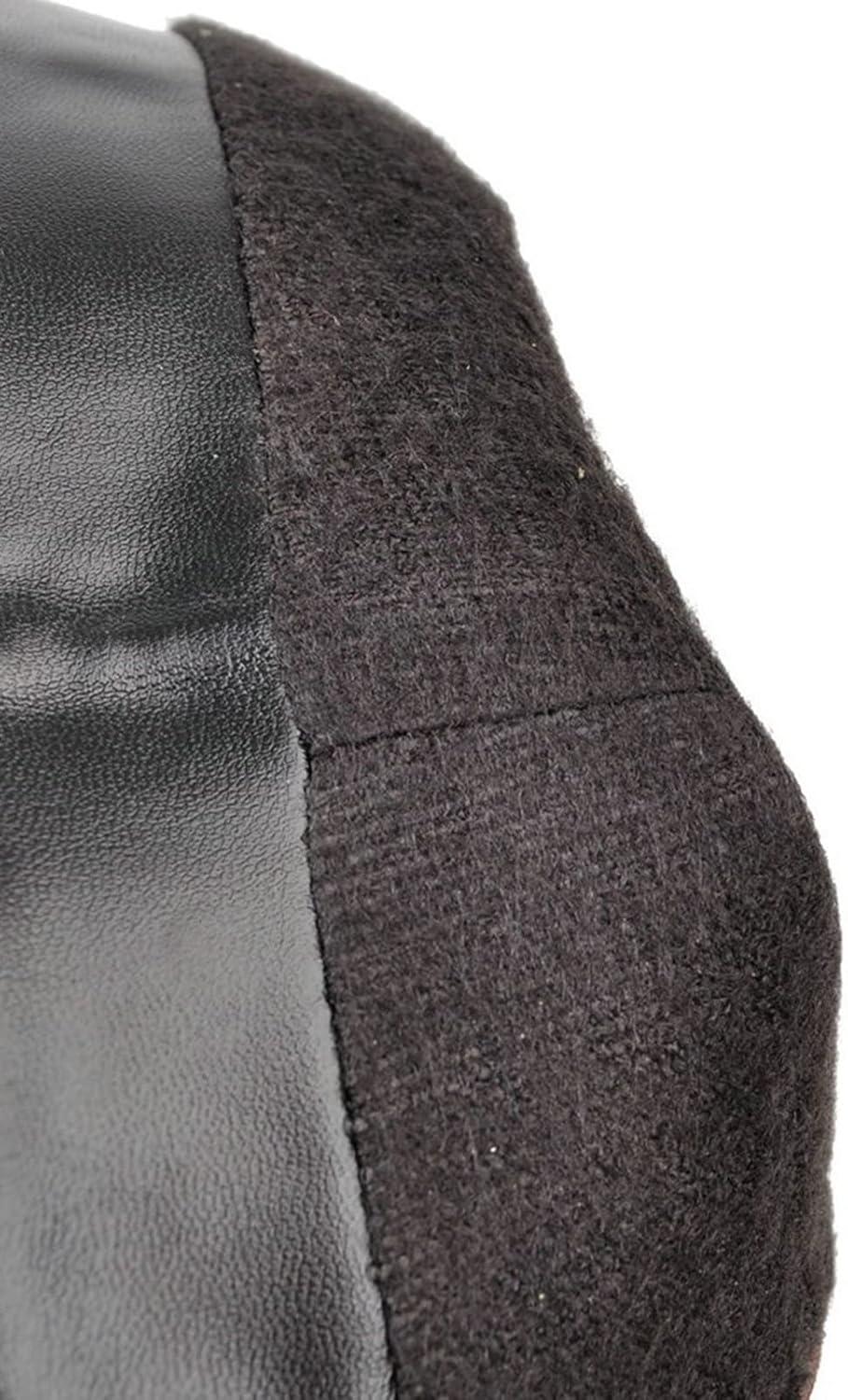imageBottes Hautes Genoux Femme Classiques Botte Equitation pour Femmes Bottes de Cowboy Confortables Tirer Sur Les Boots DHiver DAutomne Bottines Western Chaussure Vintage Mode Cuir Women Shoes01 le Noir
