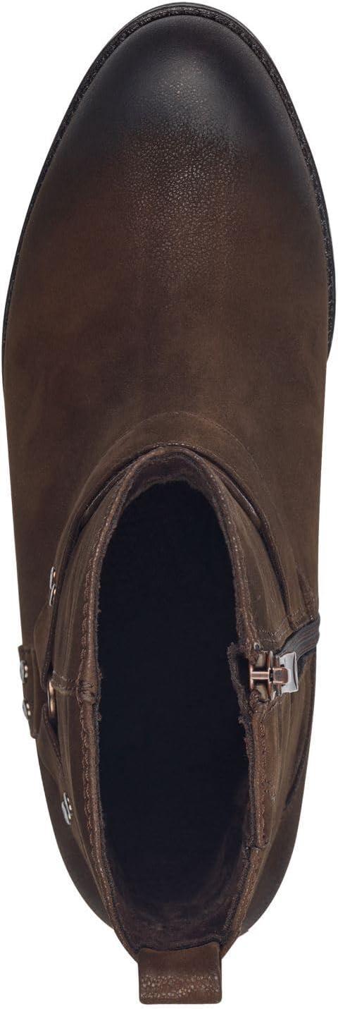 imageMARCO TOZZI Femme Bottines Zippes 22532443 Botte de WesternCaf Nubuck