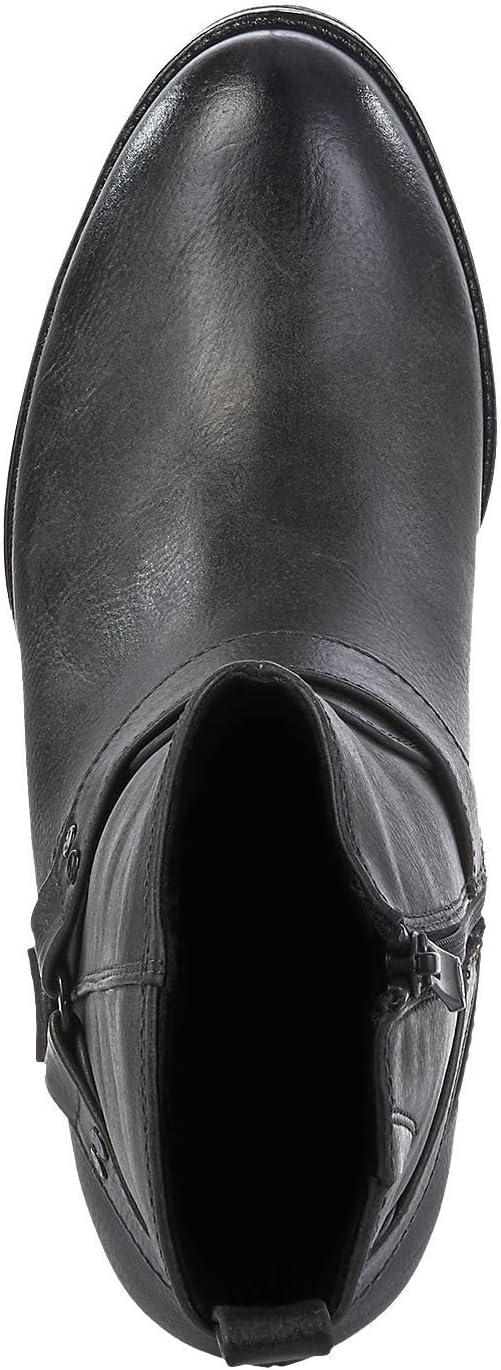 imageMARCO TOZZI Femme Bottines Zippes 22532443 Botte de WesternGris Fonc