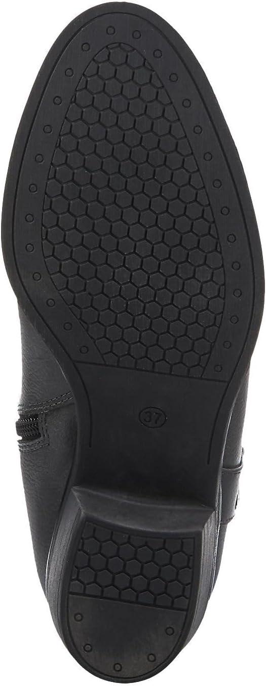 imageMARCO TOZZI Femme Bottines Zippes 22532443 Botte de WesternGris Fonc