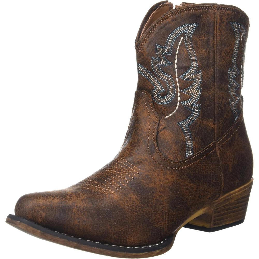 imageROPER Femme Shay Botte de Western Similicuir Cognac 385 EU