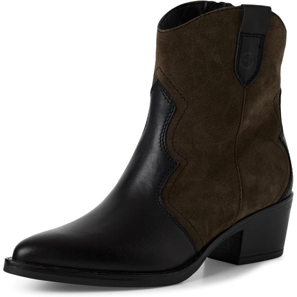 imageTamaris Bottine 12570242 Large Taille EUBlack Leather Olive