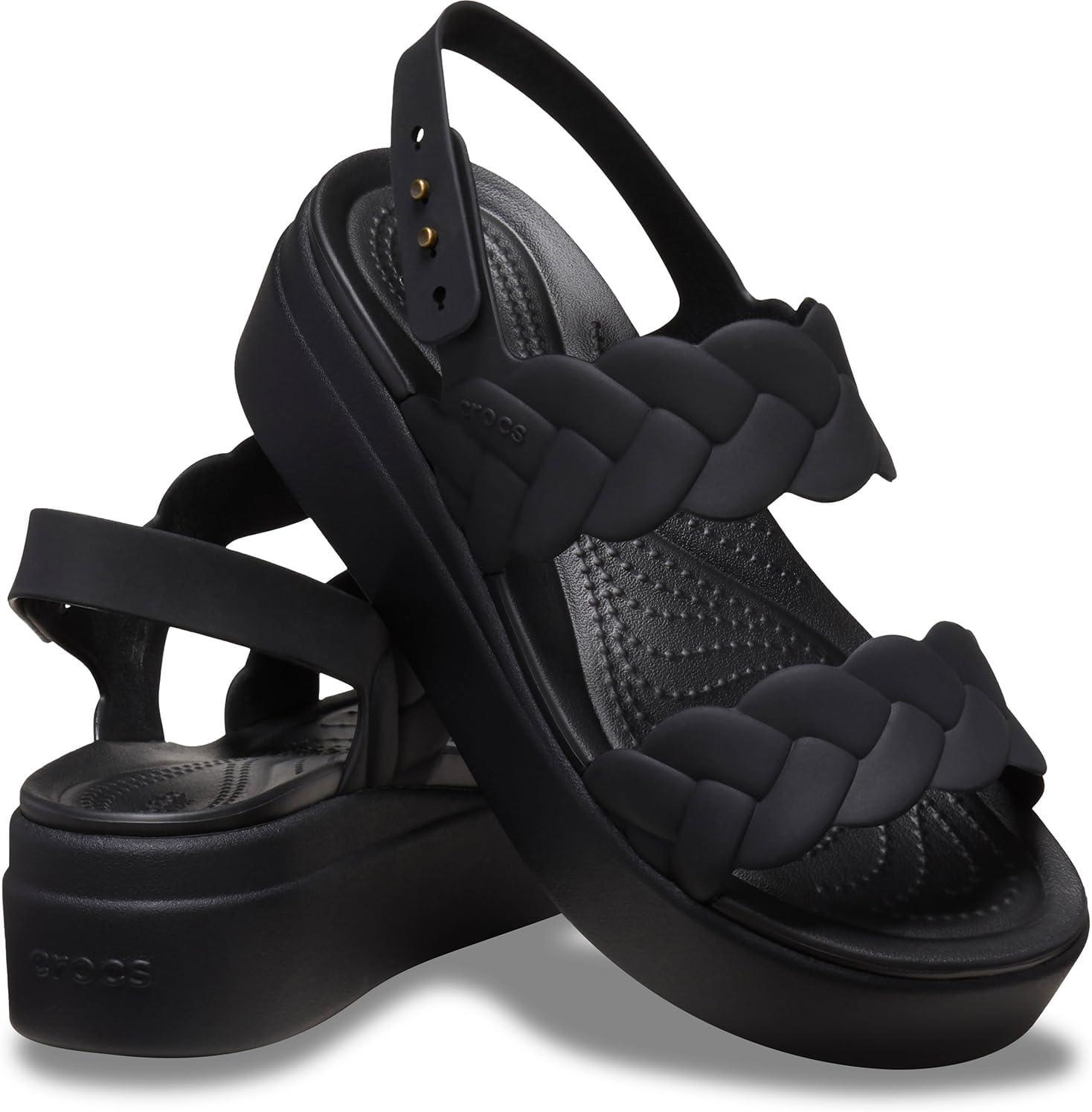 imageCrocs Femme Brooklyn Woven Upper LW SandaleNoir