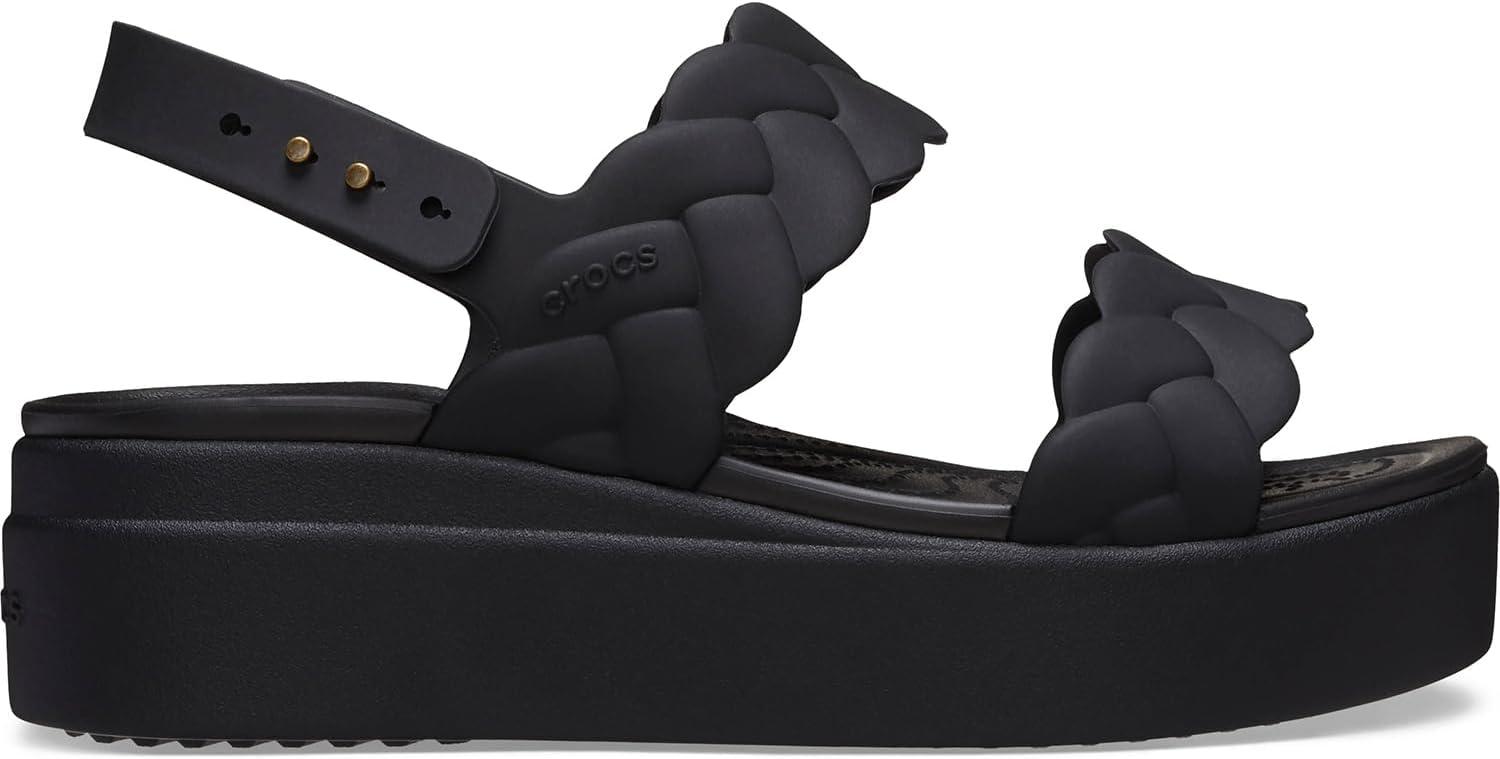 imageCrocs Femme Brooklyn Woven Upper LW SandaleNoir