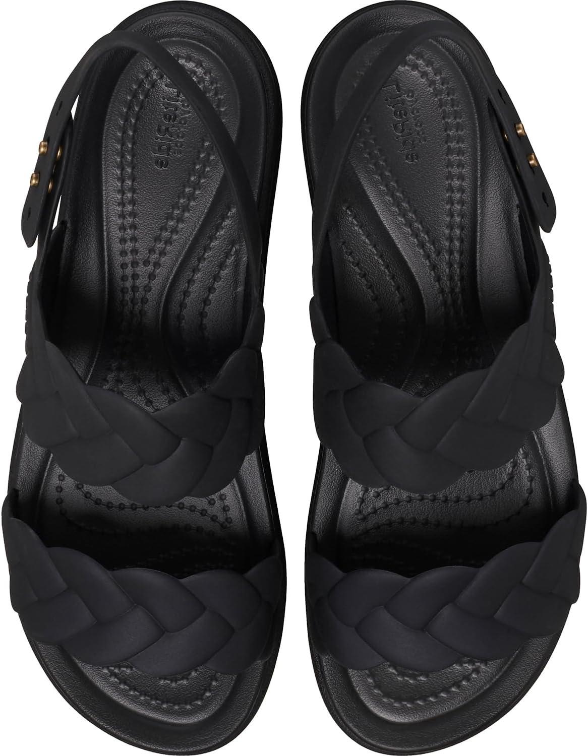 imageCrocs Femme Brooklyn Woven Upper LW SandaleNoir