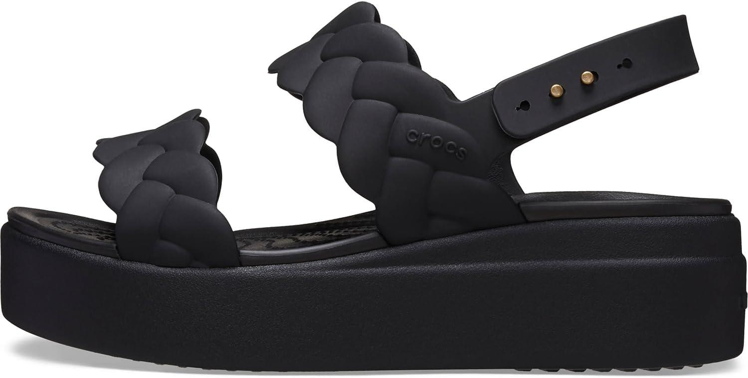 imageCrocs Femme Brooklyn Woven Upper LW SandaleNoir