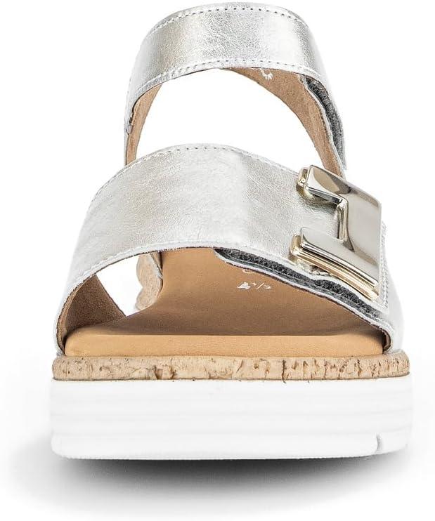 imageGABOR 6270057 sandales pour femmeArgent 10