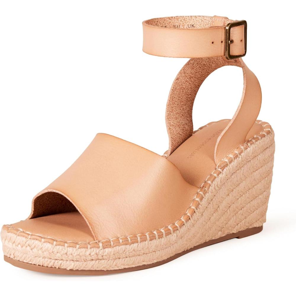 imageAmazon Essentials Sandale Espadrille Compense Confortable FemmeRose Blush