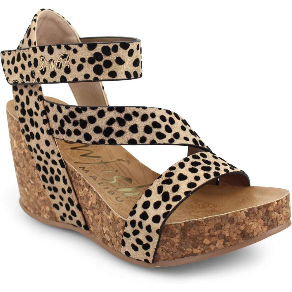imageBlowfish Malibu Femme Hapuku Sandale caleSable Pixie Lopard