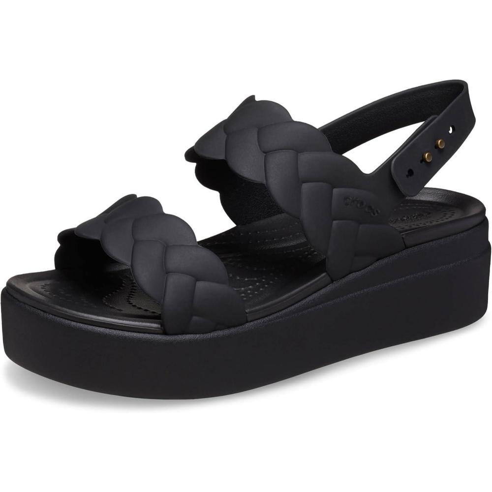 imageCrocs Femme Brooklyn Woven Upper LW SandaleNoir