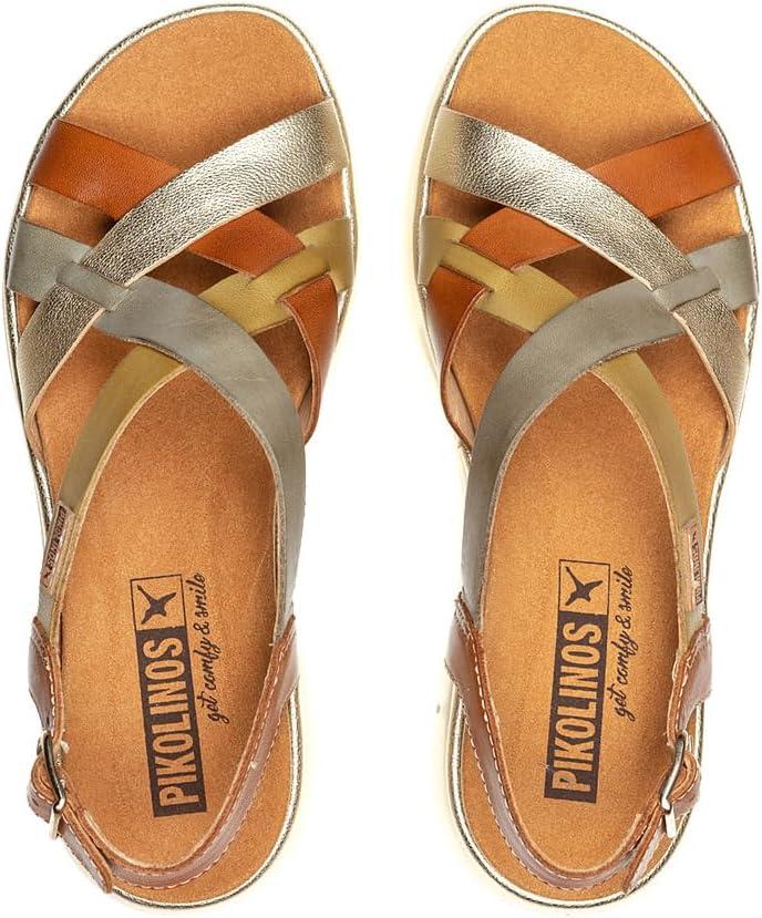 imagePikolinos Sandales Semelles compenses en Cuir Palma pour FemmeBrandy Cit