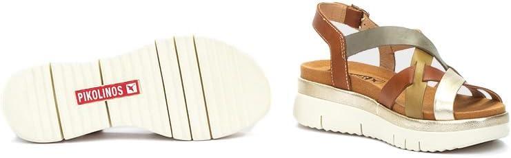 imagePikolinos Sandales Semelles compenses en Cuir Palma pour FemmeBrandy Cit