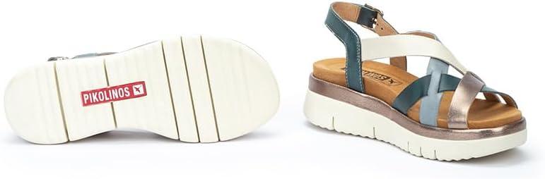imagePikolinos Sandales Semelles compenses en Cuir Palma pour FemmeRiver