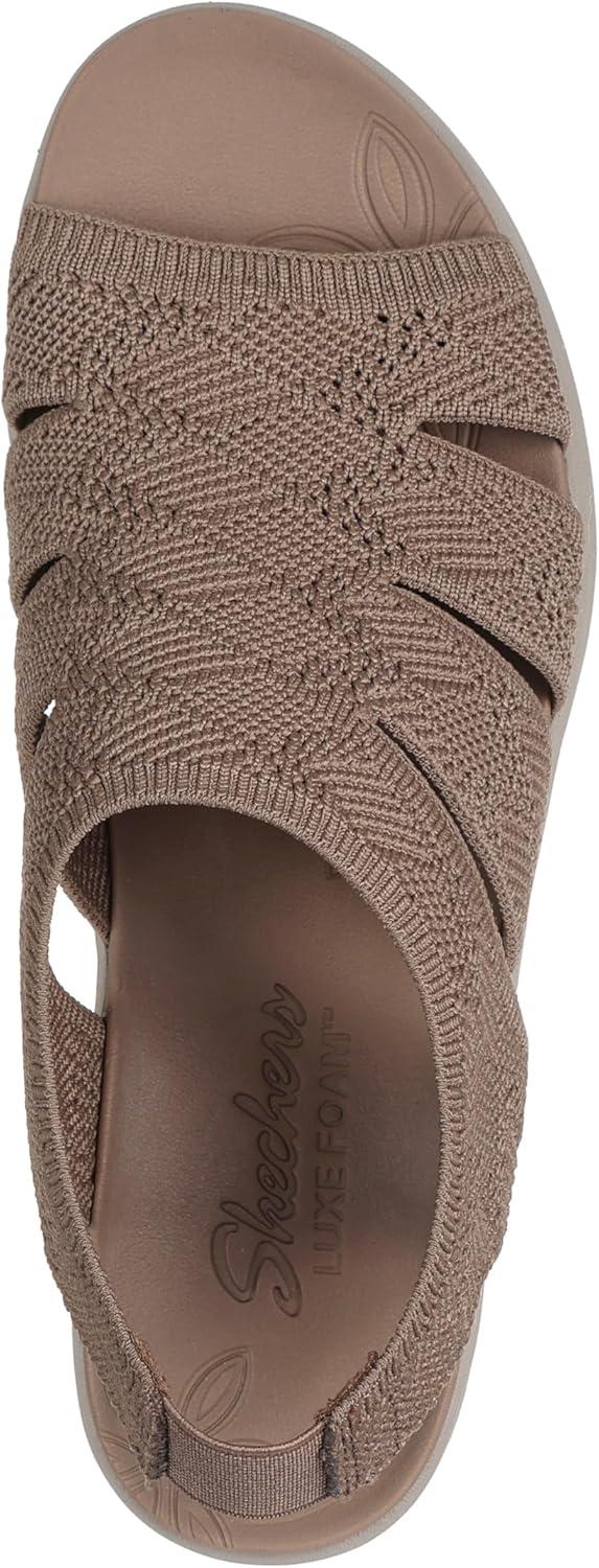 imageSkechers Pierlite Memory Maker Sandale caleFemmeMarron Beige