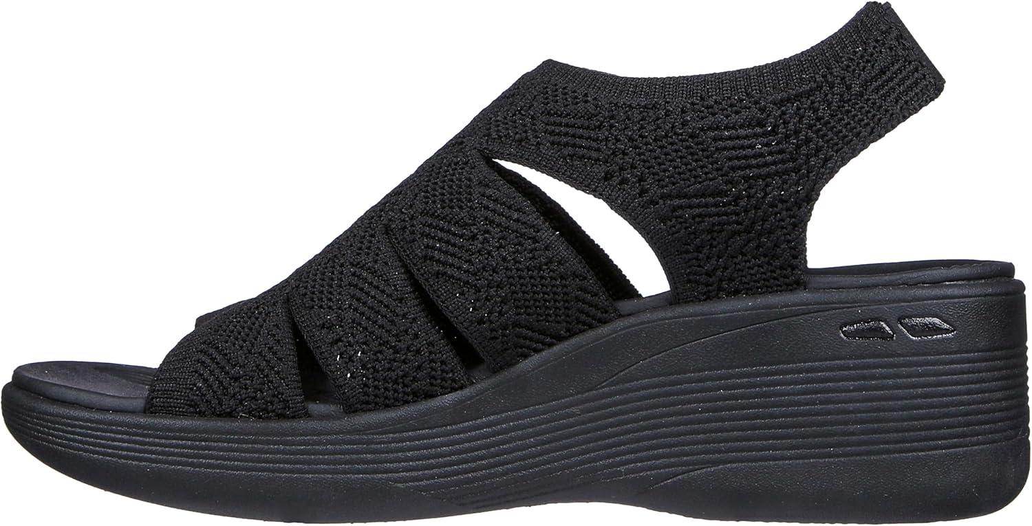 imageSkechers Pierlite Memory Maker Sandale caleFemmeNoir