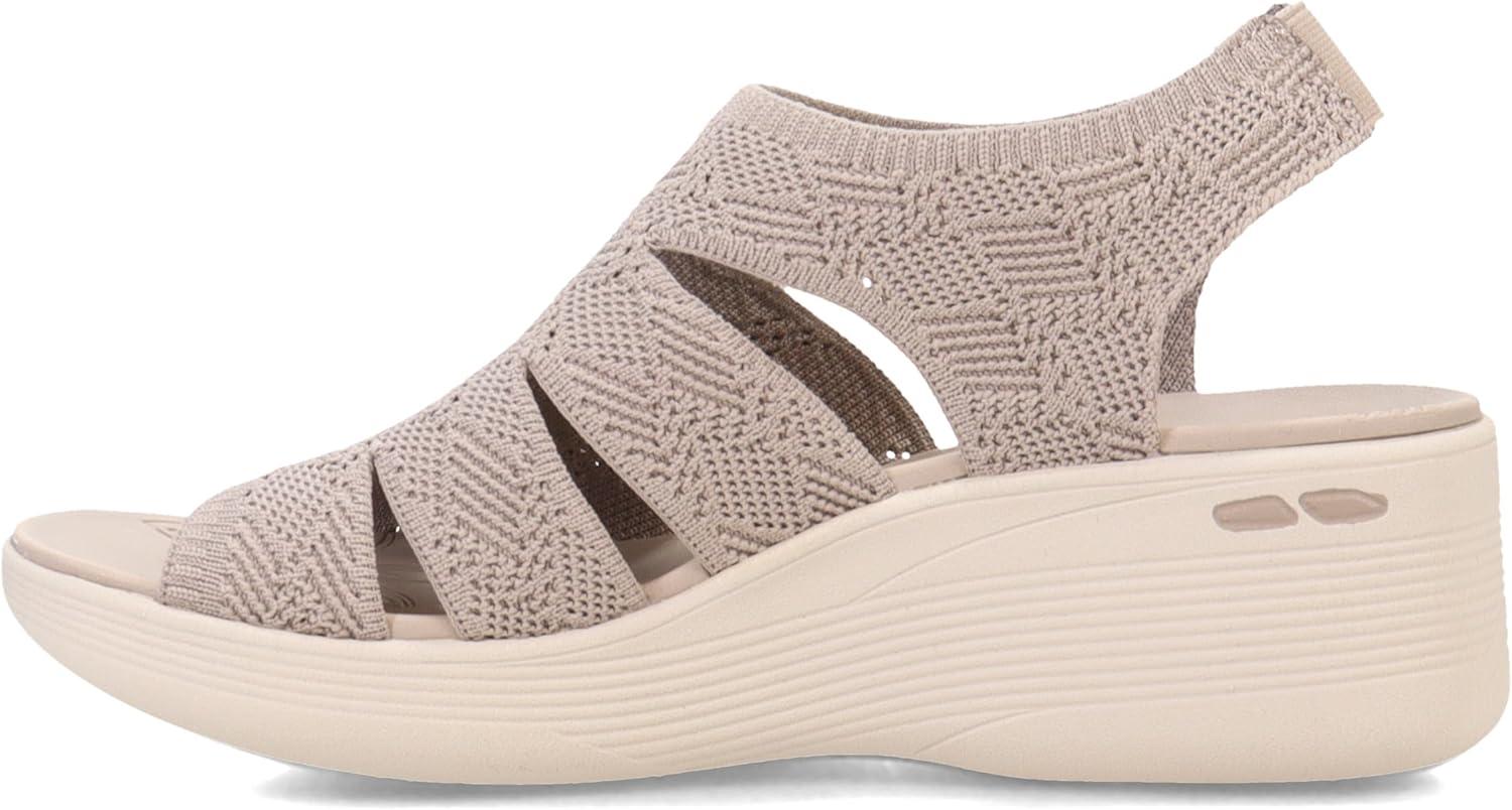imageSkechers Pierlite Memory Maker Sandale caleFemmeTaupe