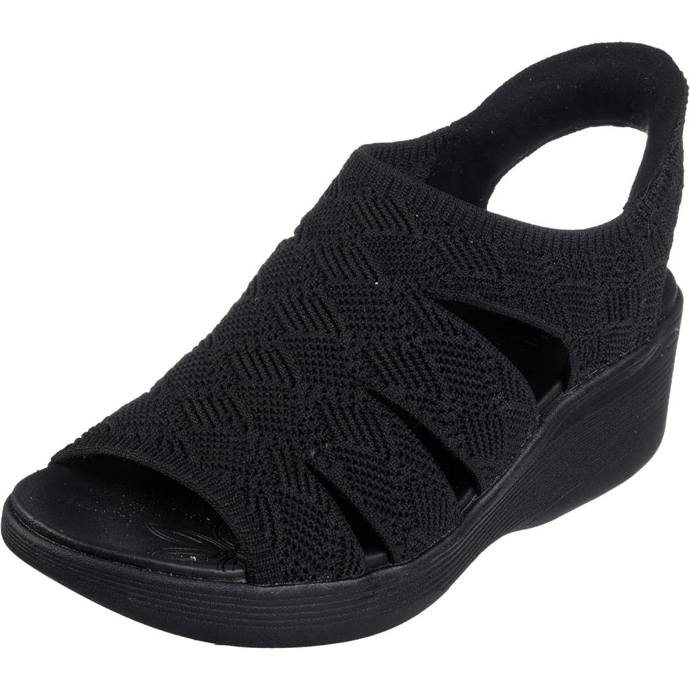 imageSkechers Pierlite Memory Maker Sandale caleFemmeNoir