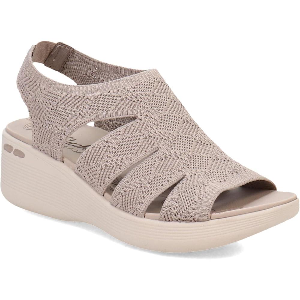 imageSkechers Pierlite Memory Maker Sandale caleFemmeTaupe