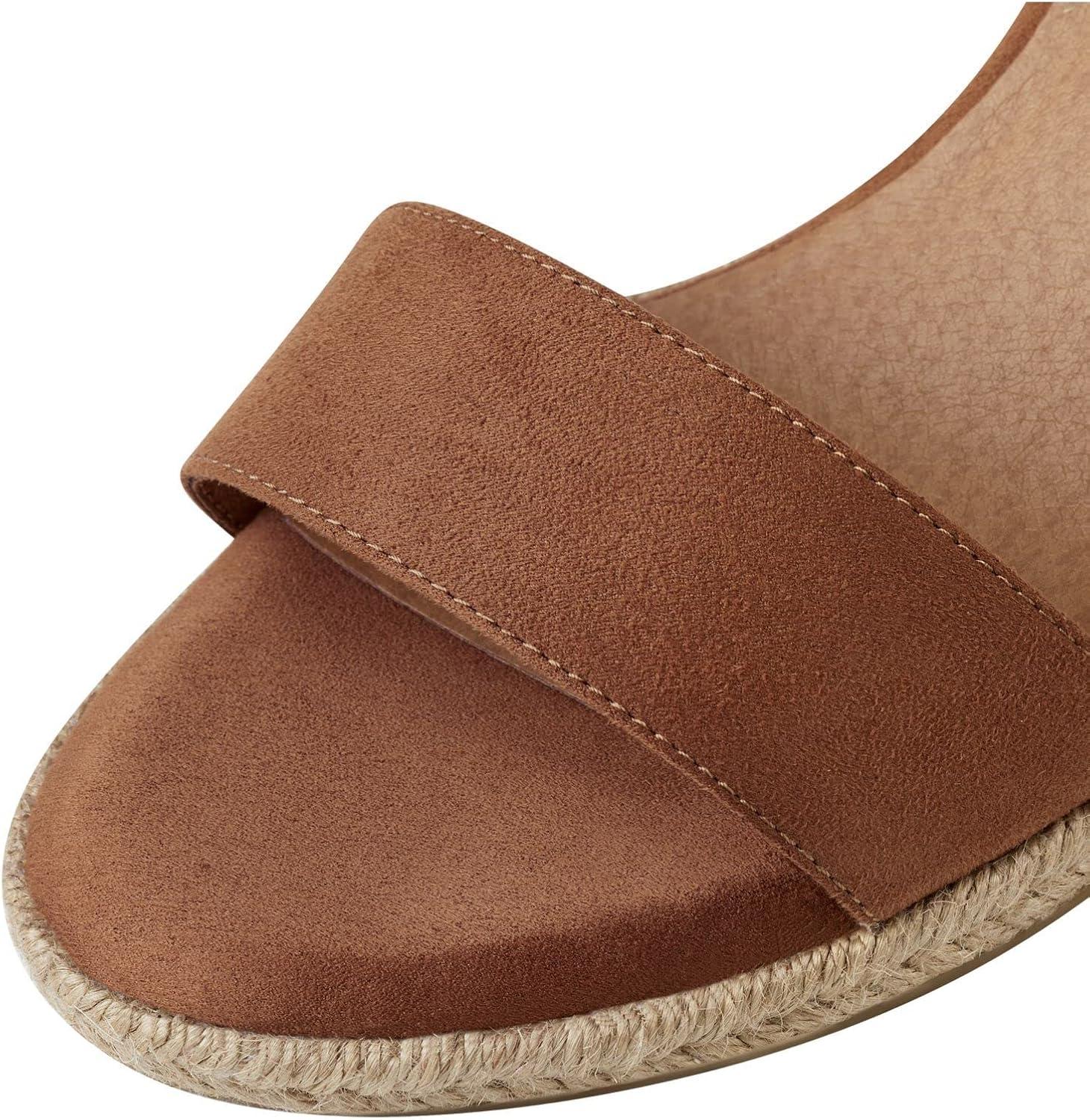imageTamaris Femme Sandales Dame Sandales compensesTouch ItMarron Cognac