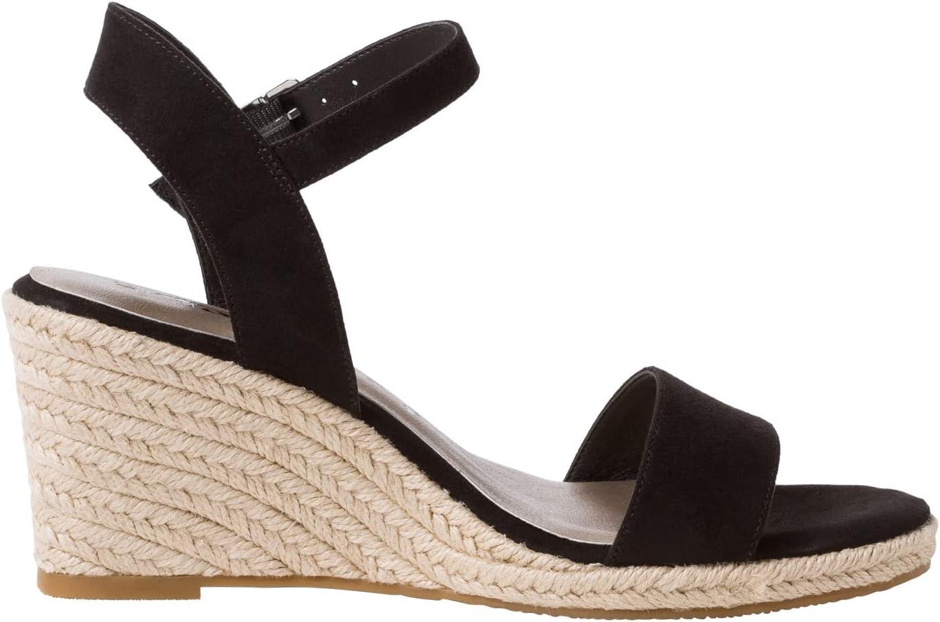 imageTamaris Femme Sandales Dame Sandales compensesTouch ItNoir