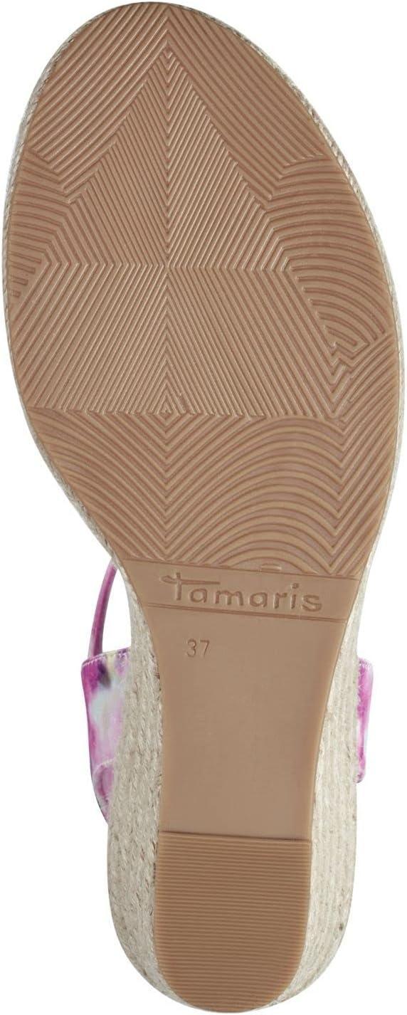 imageTamaris Femme Sandales Dame Sandales compensesTouch ItRose Comb