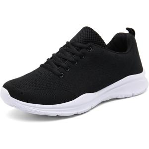 Chaussures de Course Running Sport Compétition Trail entraînement Homme Femme Basket Sneakers Outdoor Running Sports Fitness Gym Shoes(A Noir)