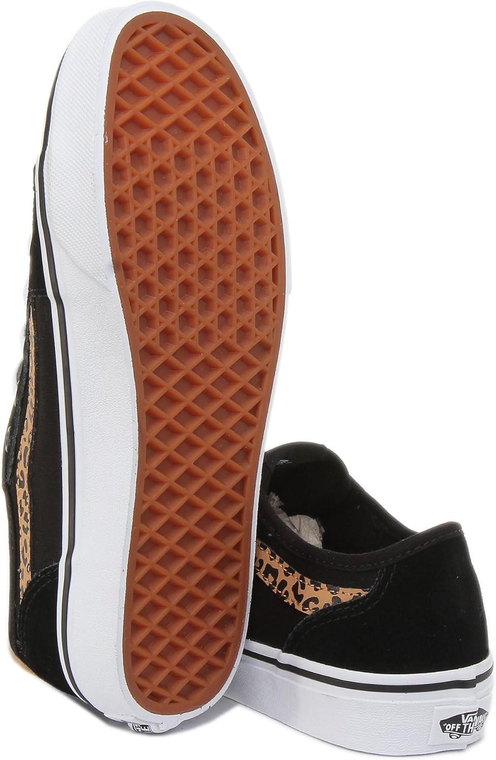 imageVans Filmore Decon SuedeCanvas Basket FemmeCheetah Stripe Black White