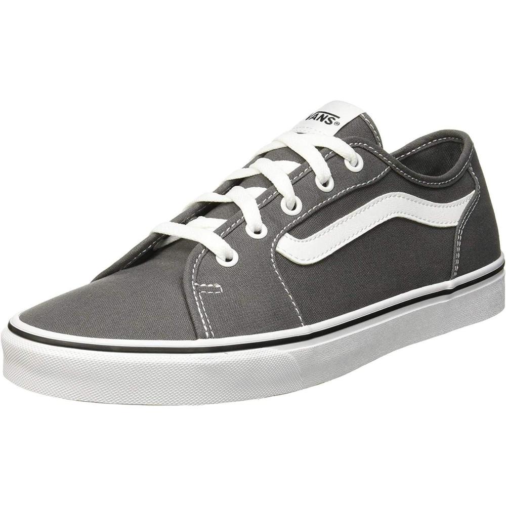 imageVans Filmore Decon SuedeCanvas Basket FemmeCanvas Pewter True White