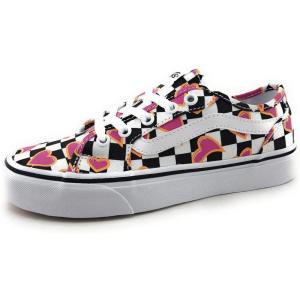 Vans Filmore Decon Suede/Canvas, Basket Femme,(C Urs Damiers Multi Blanc)