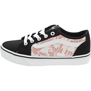 Vans Filmore Decon Suede/Canvas, Basket Femme,(C Urs Marbrés Roses)
