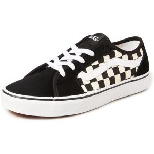 Vans Filmore Decon Suede/Canvas, Basket Femme,(Checkerboard Black White)
