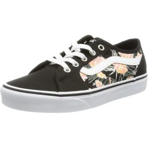Vans Filmore Decon Suede/Canvas, Basket Femme,(Palm Floral Black White)