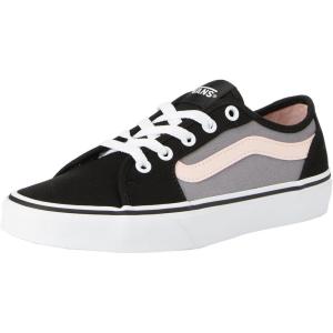 Vans Filmore Decon Suede/Canvas, Basket Femme,(Pop Grey Black Pink)