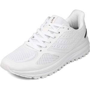 WHITIN Chaussures de Sport Running Basket Homme Femme Course Fitness Respirantes Sneakers(Blanc)