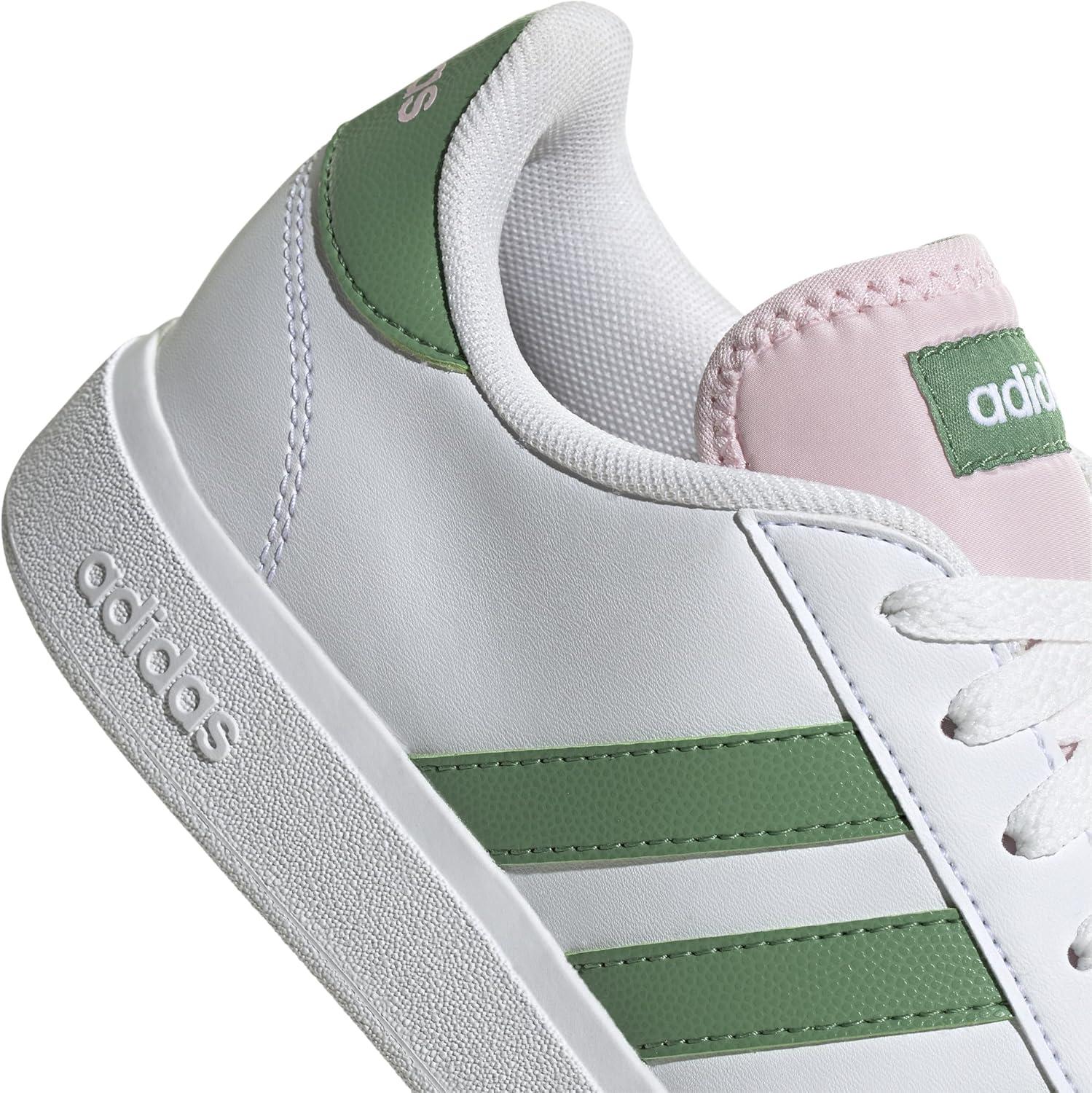 imageadidas Femme Grand Court Base 20 ShoesCloud White Preloved Green Clear Pink