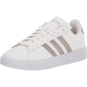 adidas Femme Grand Court Base 2.0 Shoes(Blanc Platine Métallisé Platine Métallique)