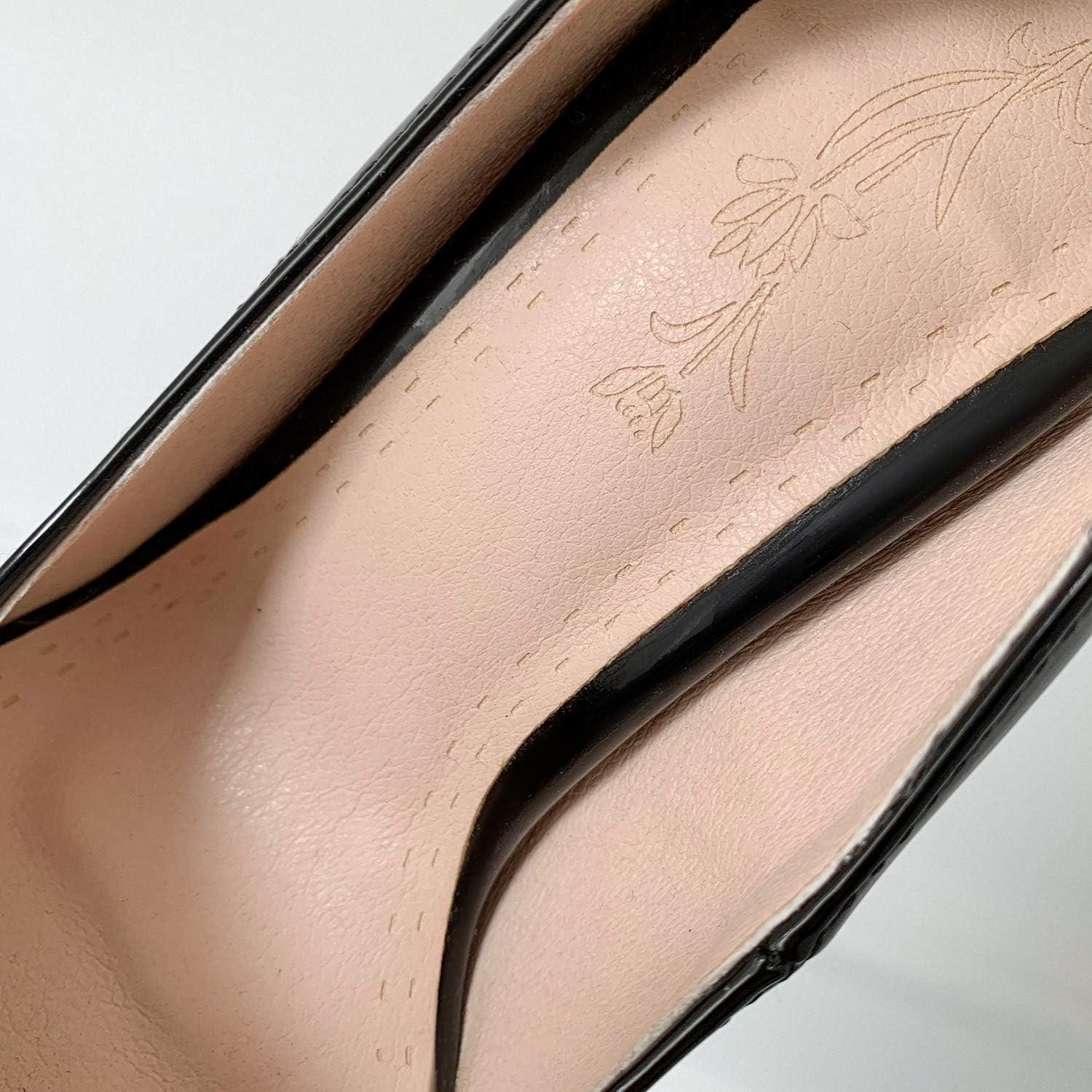 imageEscarpins sexy en cuir verni bout pointu pour femme avec talon haut de 11 cm Escarpins faciles marcher et soire pour femme Grande taille za637sNoir