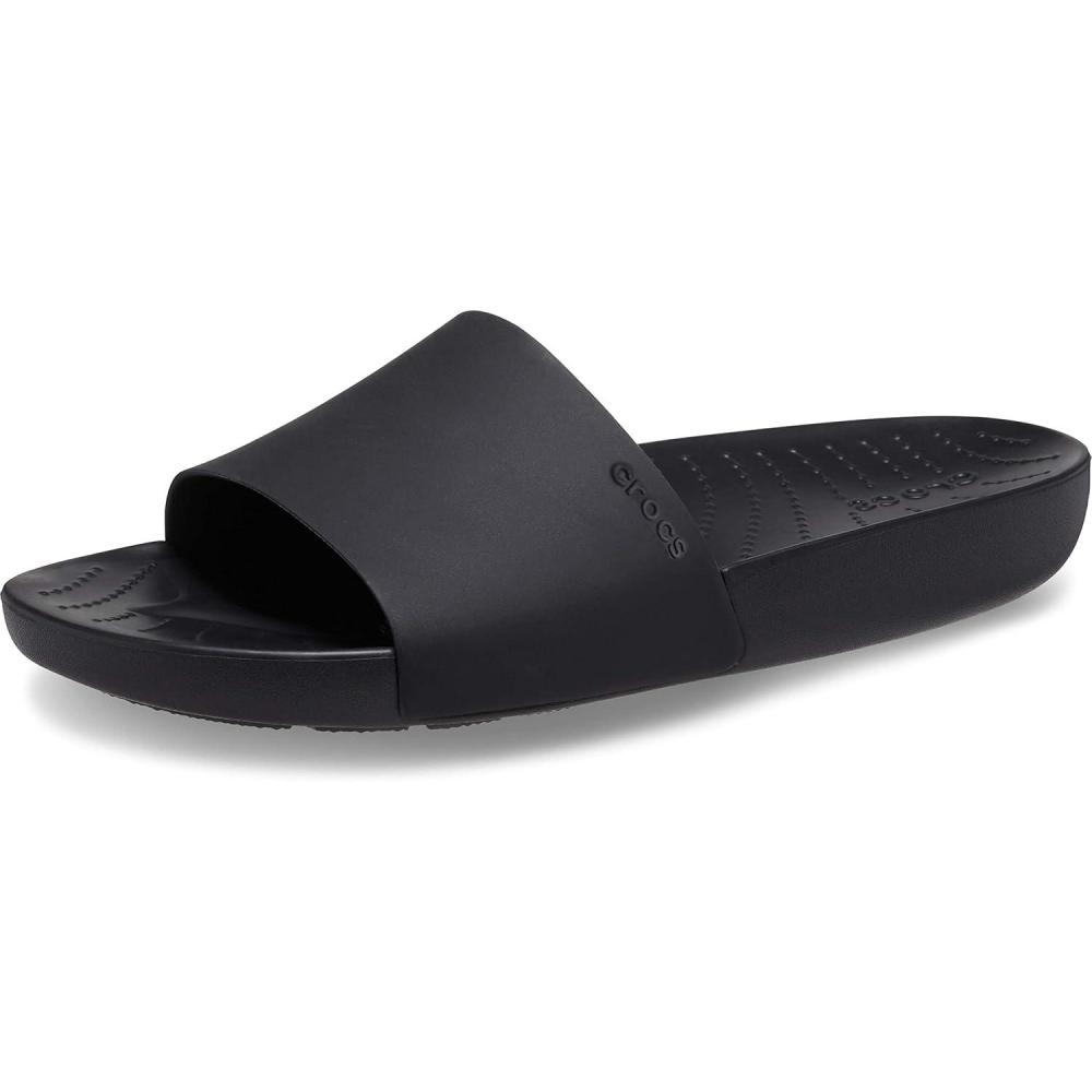 imageCrocs Femme Toboggan Sandale GlissanteNoir