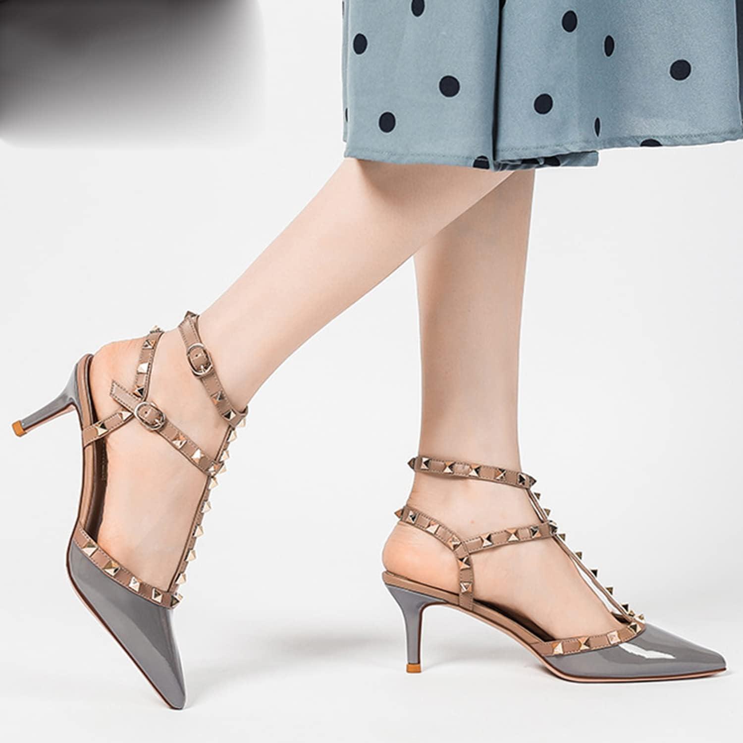 image:imageEscarpins Talons Hauts Bout Pointu pour FemmesBlue Bleu
