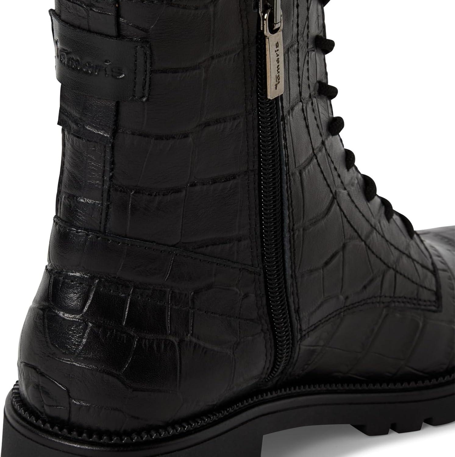 image:imageTamaris Femme 12540243 Botte tendanceFemmeBlack Croco